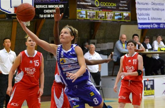 Basket – NF1 : BC Chenove – BC La Tronche Meylan 76-54